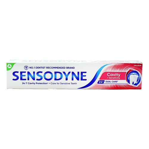 SENSODYNE TOOTHPASTE CAVITY & SENSITIVITY 75ML